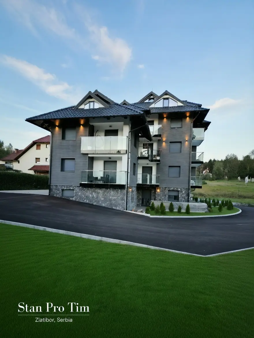 Stambeni kompleks na Zlatiboru sa parkingom